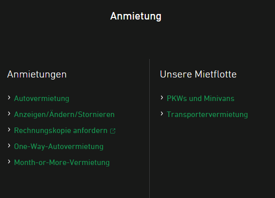 Enterprise Autovermietung - Leihwagen mieten 1